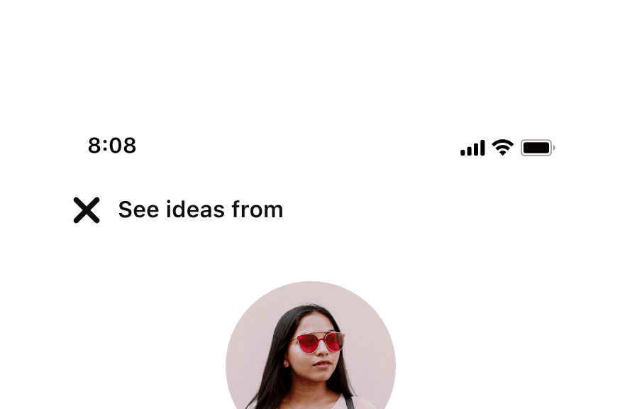 a full sheet with rounded corners