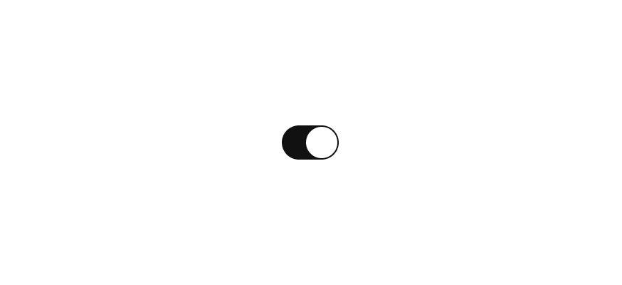 Example of default active state of Switch