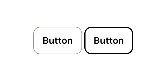 Example of the large Toggle Button with one selected and the other unselected