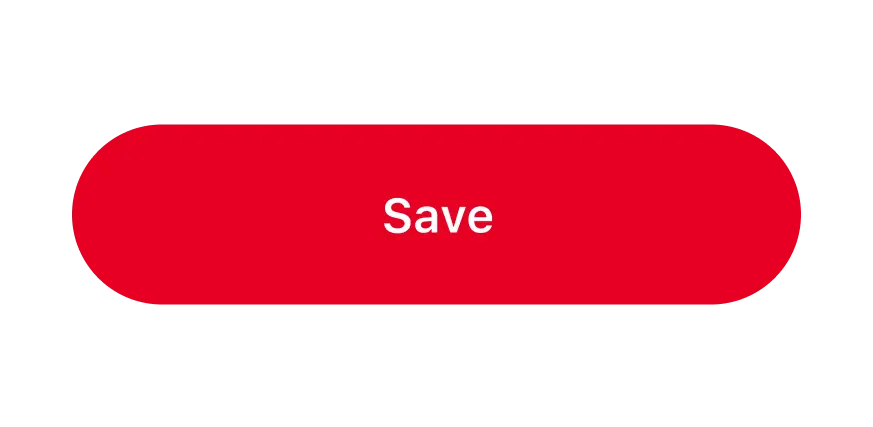 a fullWidth button that says Save and is the length of its text